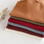 【66-100】 シンプル ニット サロペット or インナーシャツ - 画像 (6)