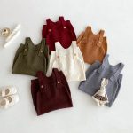【66-100】 シンプル ニット サロペット or インナーシャツ - 画像 (10)