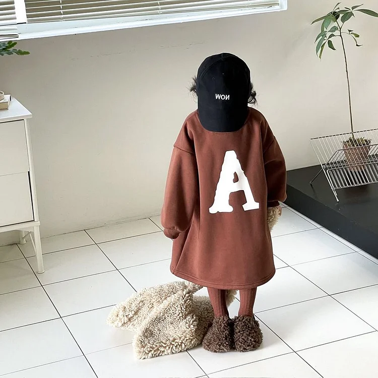 【90-140】 Aロゴ ワンピース - 画像 (6)