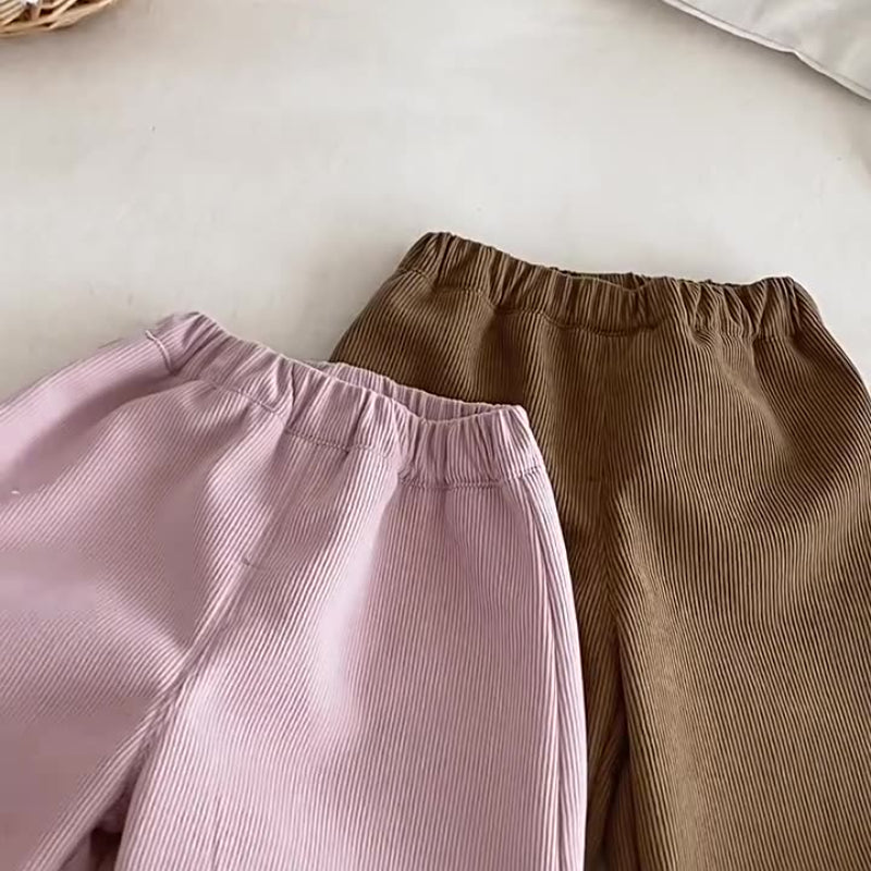 【73-120】 花柄 裏起毛 パンツ - 画像 (15)
