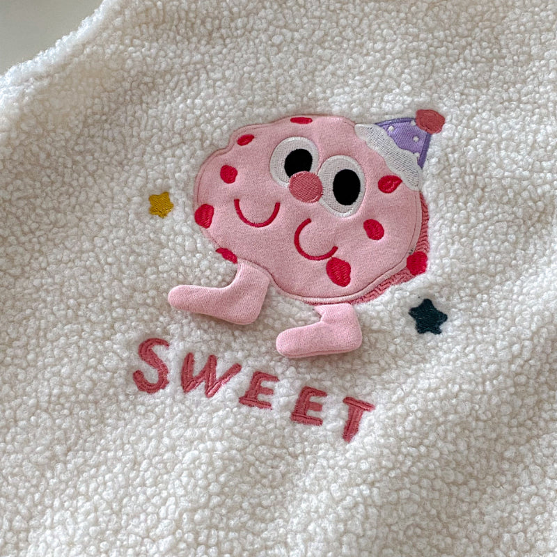 【66-120】もこもこ ボア カバーオール うさぎ トレーナー セット - 画像 (12)
