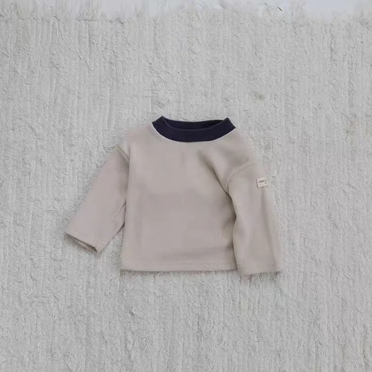 【80-130】シンプル クールネック トップス - 画像 (8)