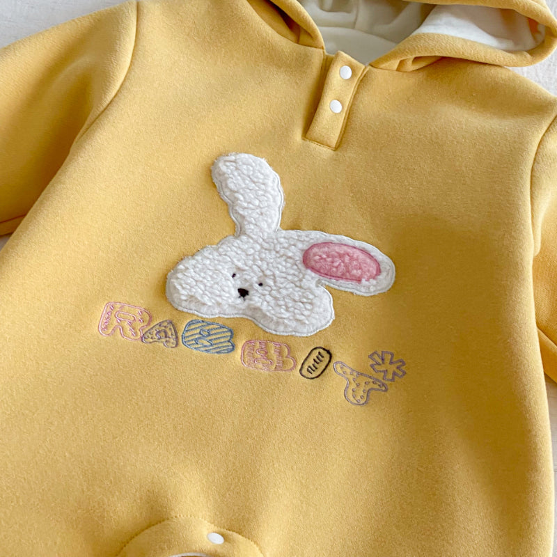 【66-90】 アニマル 刺繍 カバーオール - 画像 (14)