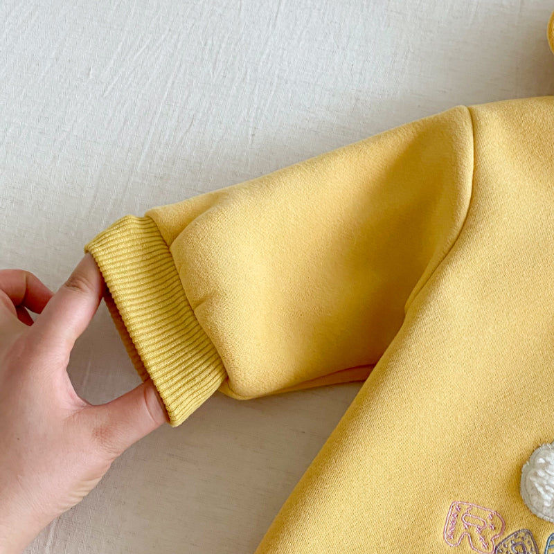 【66-90】 アニマル 刺繍 カバーオール - 画像 (15)