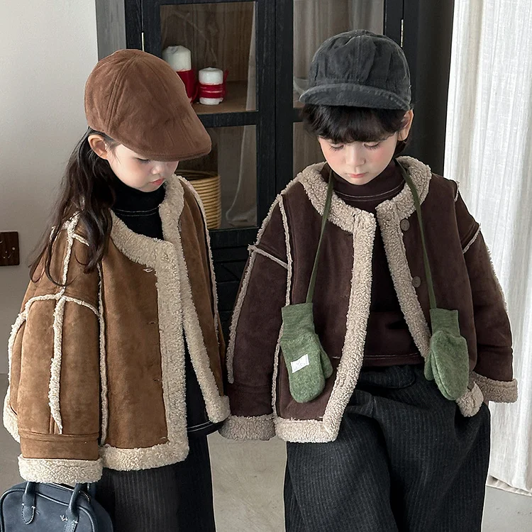 【80-140】 シンプル ポケット付き トップス - 画像 (4)