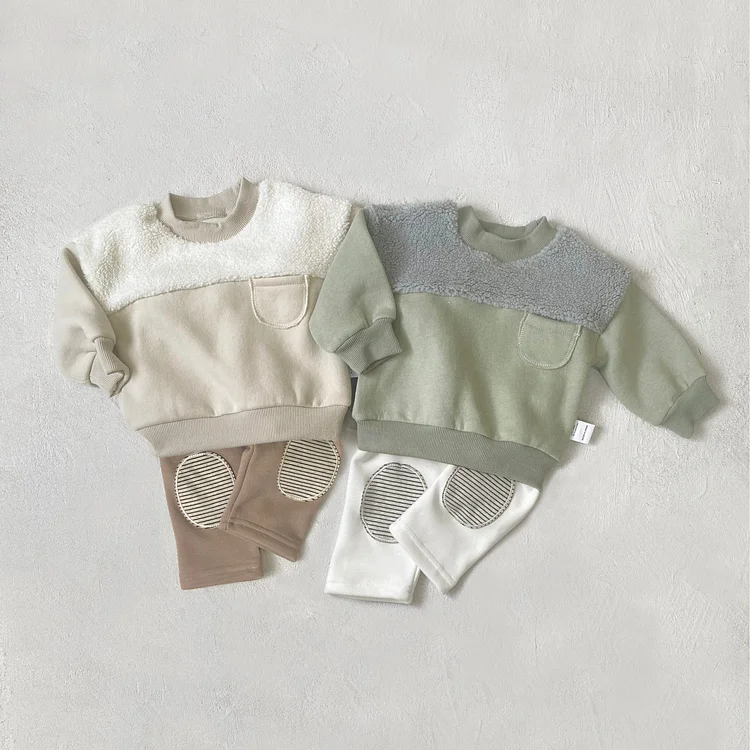 【73-100cm】 ボア セットアップ