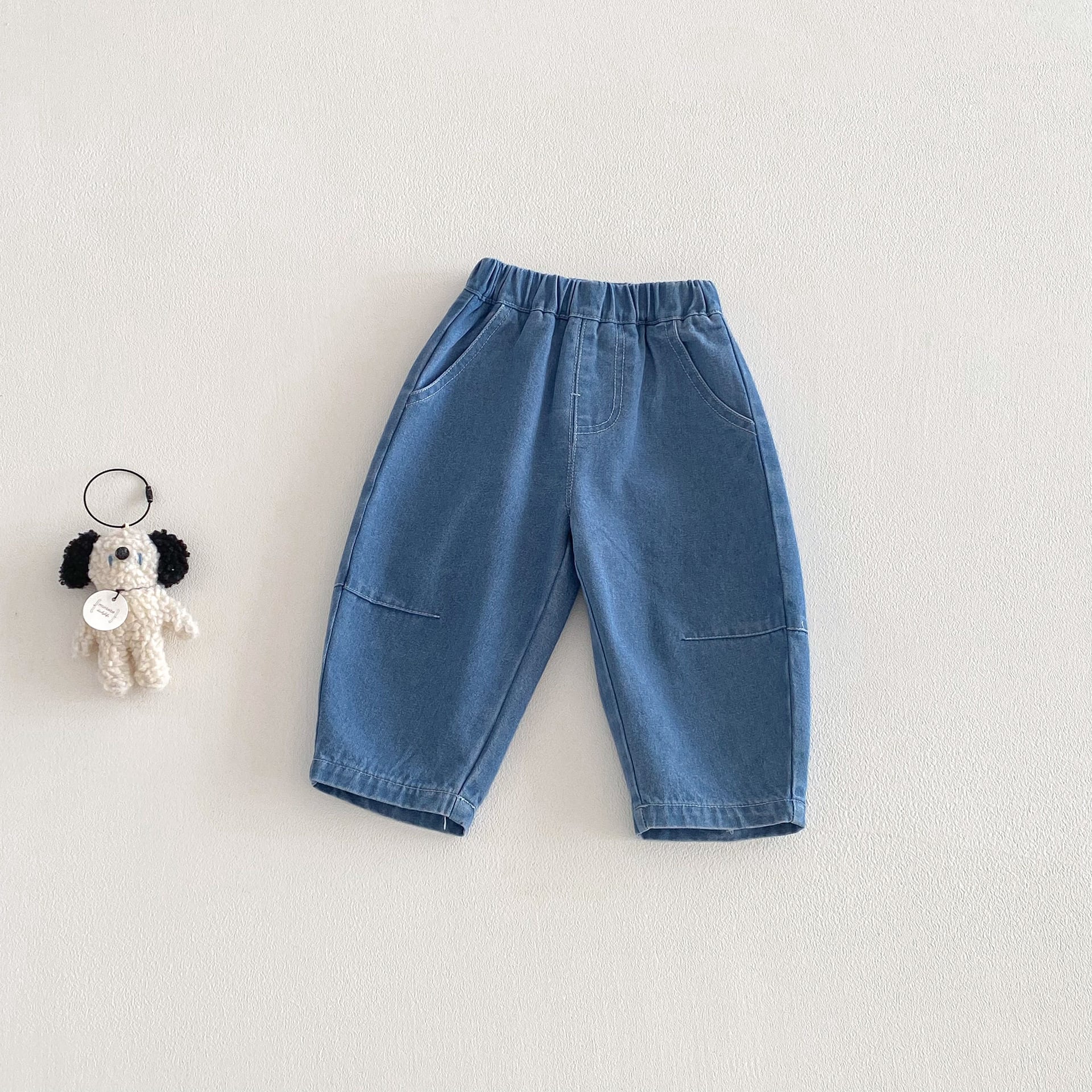 【73-110】スター柄 デニムパンツ - 画像 (5)