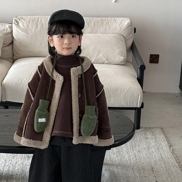 【80-140】 シンプル ポケット付き トップス - 画像 (6)