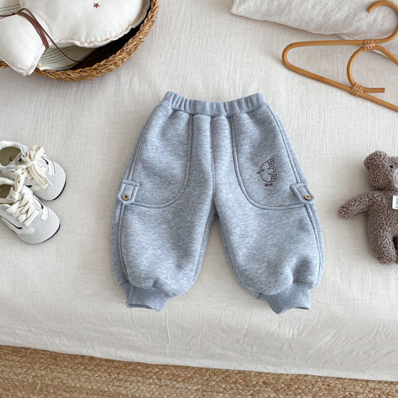 【73-120】 とりさん 刺繍 あったか パンツ - 画像 (13)