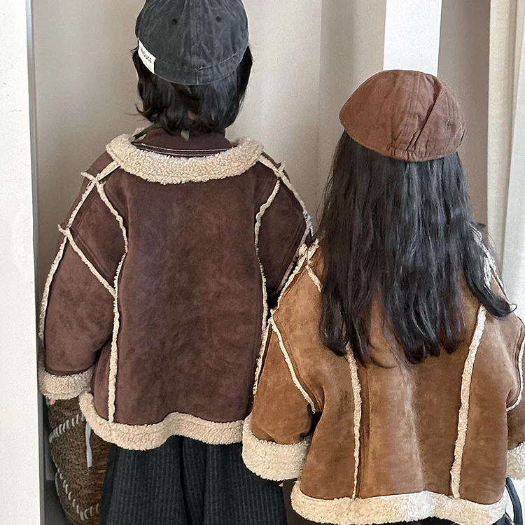 【80-140】 シンプル ポケット付き トップス - 画像 (5)