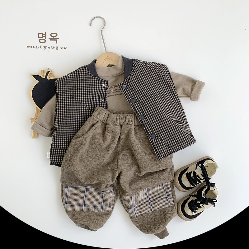 【80-130】トップス キッズ シンプル アルファベット - 画像 (4)