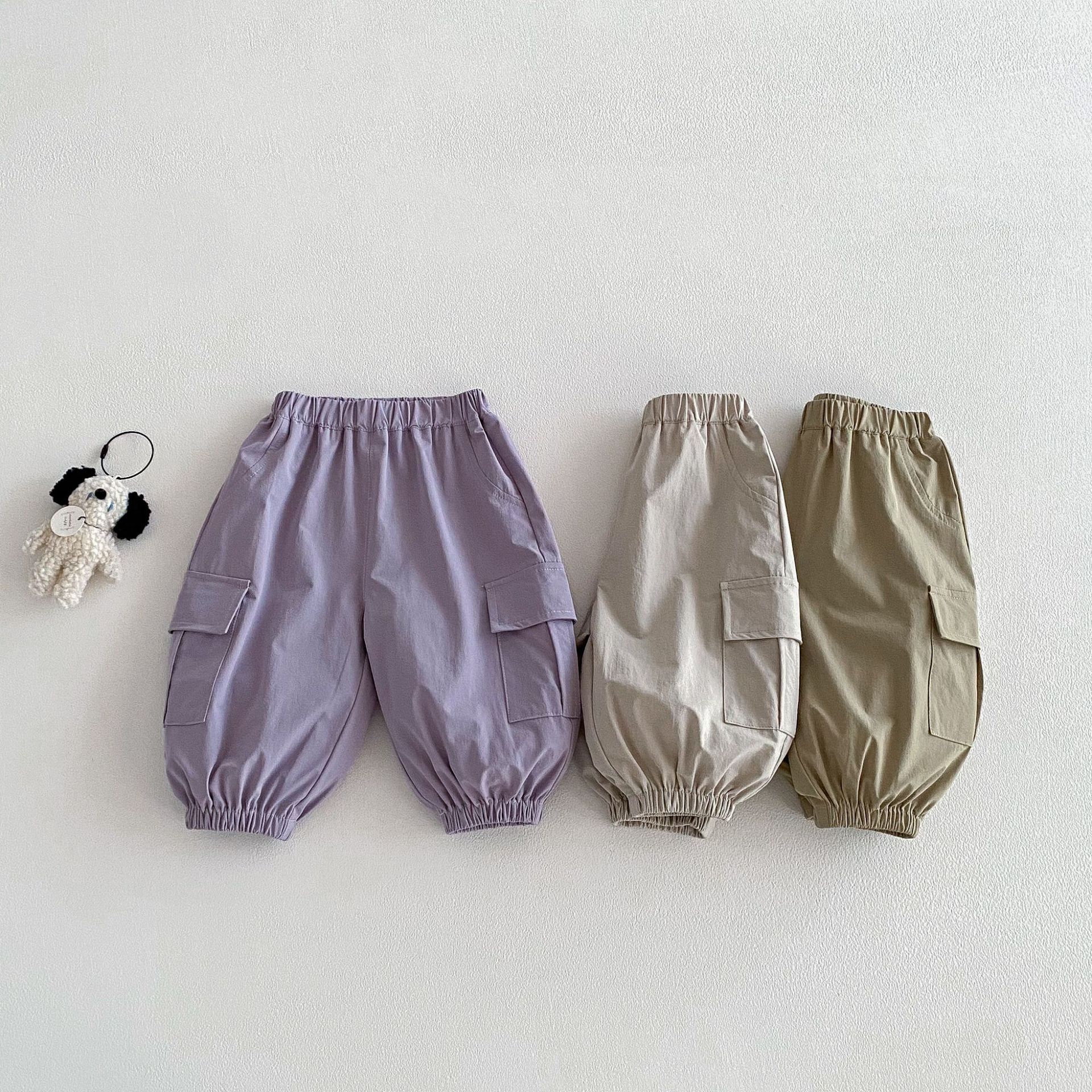 【73-120】 カジュアル シンプル ボトムス パンツ - 画像 (5)
