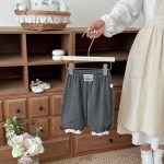【73-110】パンツ フラワー柄 履きやすい おしゃれ 女の子 ボトムス - 画像 (8)