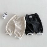 【73-110】パンツ フラワー柄 履きやすい おしゃれ 女の子 ボトムス - 画像 (3)
