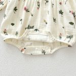 【66-90】ロンパース プリンセス 小花 可愛い ベビー服 - 画像 (13)