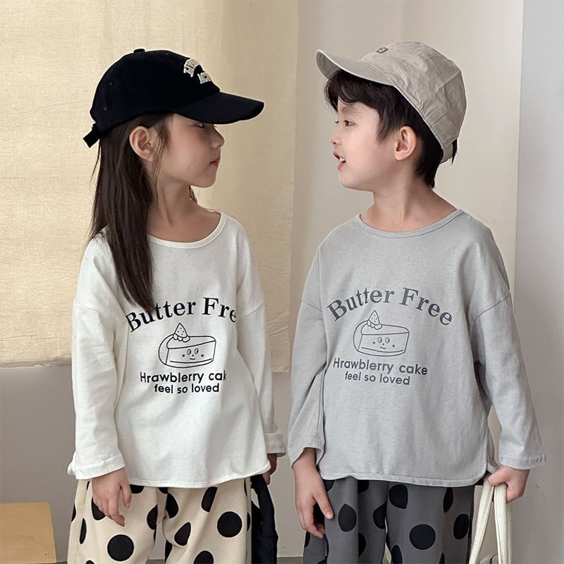 【80-150】長袖Tシャツ デザートプリント シンプル 定番 兄妹お揃い - 画像 (20)