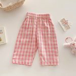 【73-120】トップスorボトムス 可愛い クマハート 女の子 - 画像 (5)