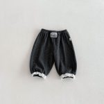 【73-110】パンツ フラワー柄 履きやすい おしゃれ 女の子 ボトムス - 画像 (4)