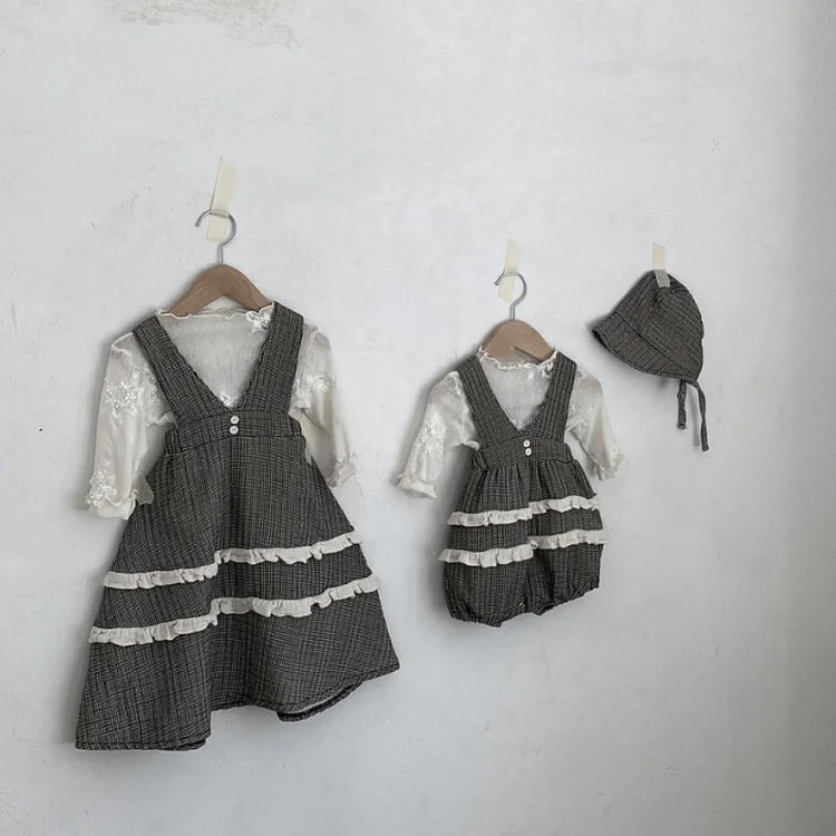 【65-90】ロンパース ボンネット付き シンプル 定番 ベビー服 - 画像 (6)