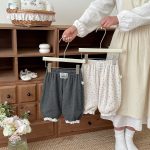 【73-110】パンツ フラワー柄 履きやすい おしゃれ 女の子 ボトムス - 画像 (6)
