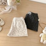 【73-110】パンツ フラワー柄 履きやすい おしゃれ 女の子 ボトムス - 画像 (12)