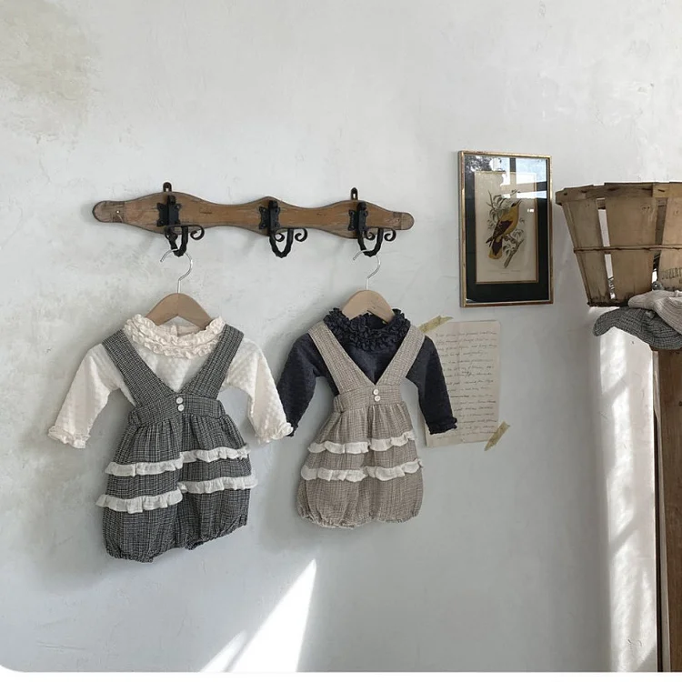 【65-90】ロンパース ボンネット付き シンプル 定番 ベビー服 - 画像 (4)