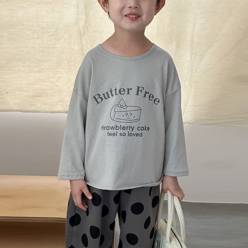 【80-150】長袖Tシャツ デザートプリント シンプル 定番 兄妹お揃い - 画像 (14)