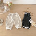 【73-110】パンツ フラワー柄 履きやすい おしゃれ 女の子 ボトムス - 画像 (11)