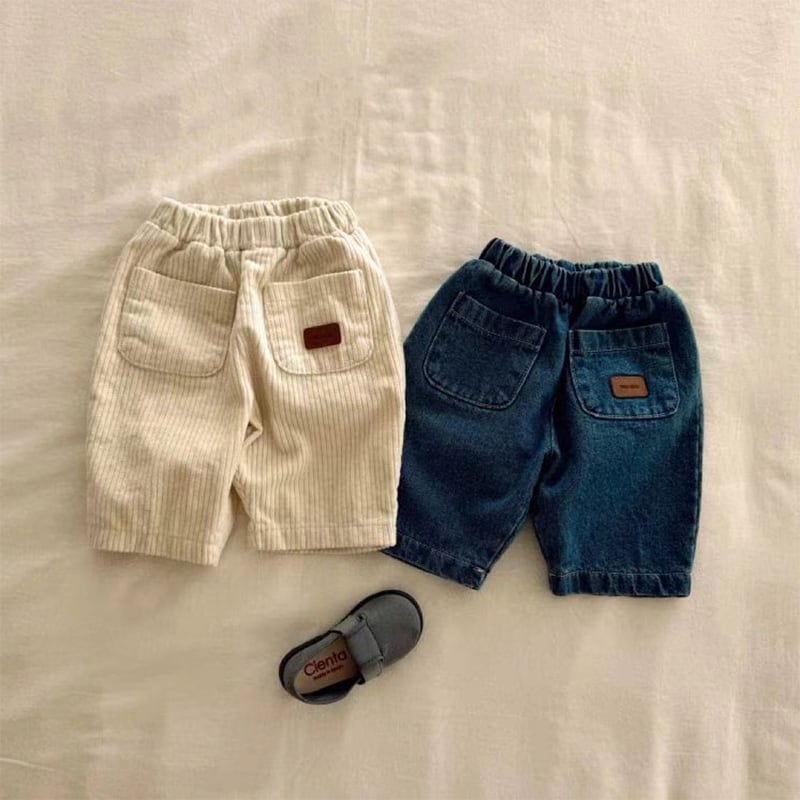 【73-100】パンツ ベーシック コーデュロイ カジュアル 履きやすい ボトムス - 画像 (3)