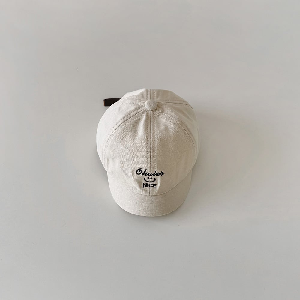 【GOODS】帽子 NICEスマイル シンプル ハット - 画像 (3)