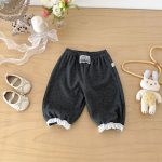 【73-110】パンツ フラワー柄 履きやすい おしゃれ 女の子 ボトムス - 画像 (13)