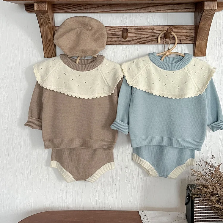 【66-100cm】セットアップ フリル 可愛い トレンド ベビー服