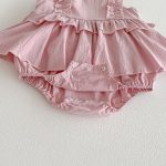 【66-90】キャミロンパース フリル 可愛い ベビー服 - 画像 (10)