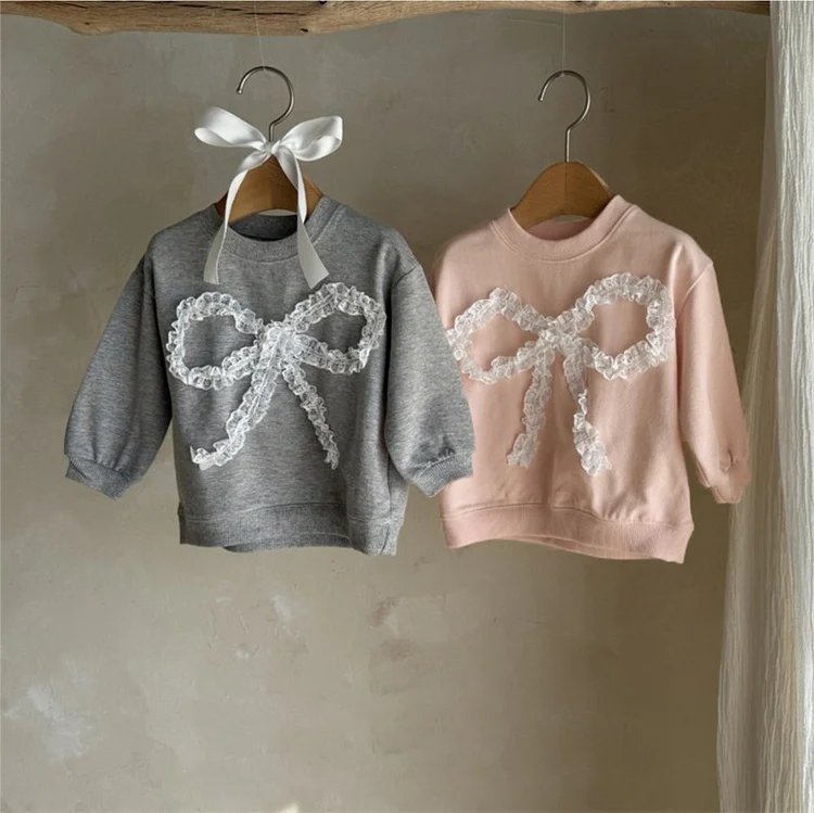 【73-100】トップス or パンツ or セットアップ リボン ルーズ 着心地良い - 画像 (5)
