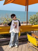 【90-160】半袖 Tシャツ 男の子 カジュアル 合わせやすい 柔らかい 通気性 トップス - 画像 (5)