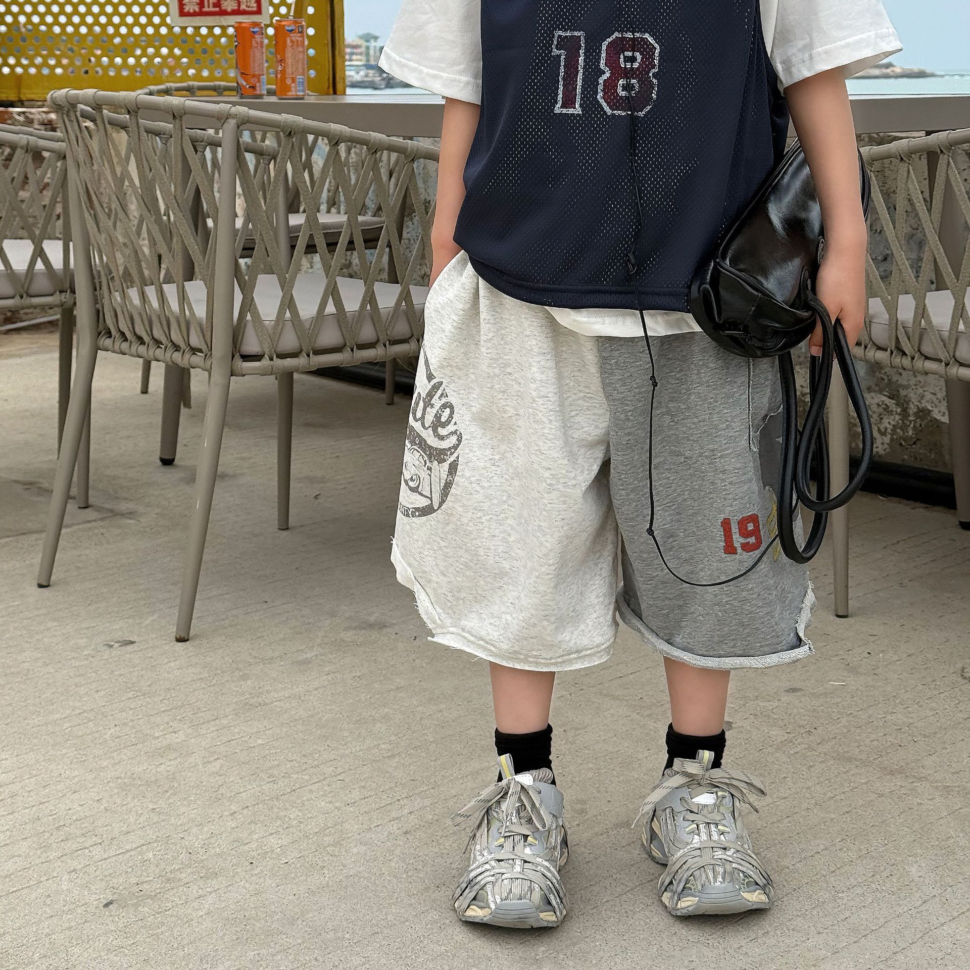 O1CN011Q56TN2BeJQWF1InW_2207518548363-0-cib.jpg 【90-160】ショートパンツ 男の子 履きやすい カジュアル ラフ 肌触り良い ボトムス - 画像 (1)