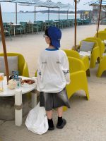 【90-160】長袖 Tシャツ 男の子 おしゃれ 着せやすい カジュアル 肌触りいい トップス - 画像 (6)