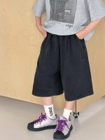 【90-160】ショートパンツ 男の子 無地 ウォッシュド - 画像 (2)