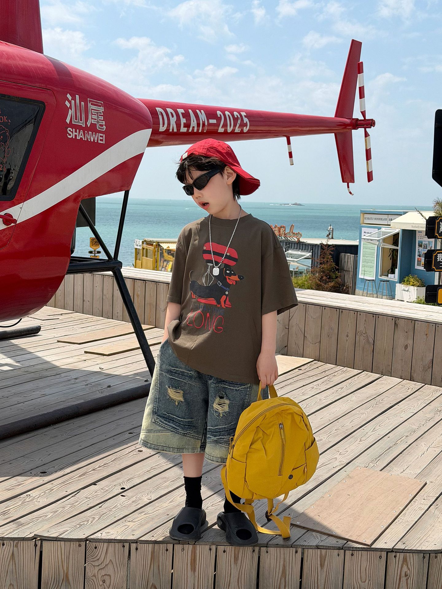 O1CN013zDw9B2BeJQWgoSh5_2207518548363-0-cib.jpg 【90-160】半袖 Tシャツ 男の子 おしゃれ カジュアル ゆったり トップス - 画像 (1)