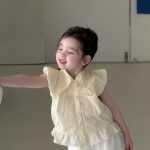 【80-130】シャツorショートパンツorパンツ 女の子 こなれ感 着せやすい 爽やか - 画像 (6)
