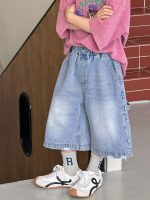 【90-160】デニムパンツ 男の子 カジュアル 合わせやすい ハーフパンツ - 画像 (4)