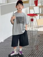 【90-160】半袖Tシャツ 男の子 プリント シンプル - 画像 (3)
