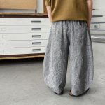 【90-150】ロングパンツ 男の子 細ボーダー 薄手 ゆったり カジュアル パンツ - 画像 (4)