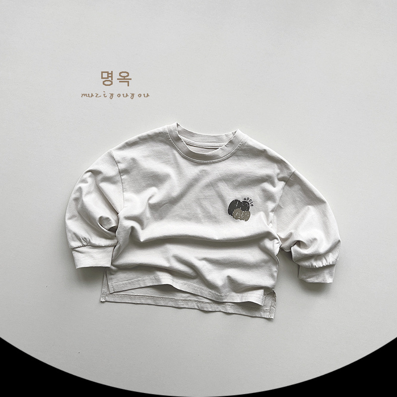 【80-130】長袖Tシャツ 男の子 シンプル 軽やか 心地よい - 画像 (7)