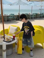 【90-160】半袖 Tシャツ 男の子 ストレート 合わせやすい ラフ トップス - 画像 (6)