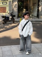 【90-160】シャツ 男の子 肌触り良い スッキリ 快適 合わせやすい トップス - 画像 (6)