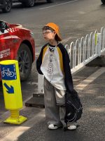 【90-160】長袖 Tシャツ 男の子 着やすい リラックス ゆったり トップス - 画像 (4)