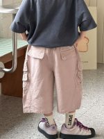 【90-160】ショートパンツ 男の子 カジュアル ゆったり 履きやすい - 画像 (5)