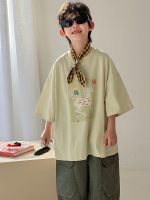 【90-160】半袖 Tシャツ 男の子 馬柄 カジュアル 通学・お出かけに
