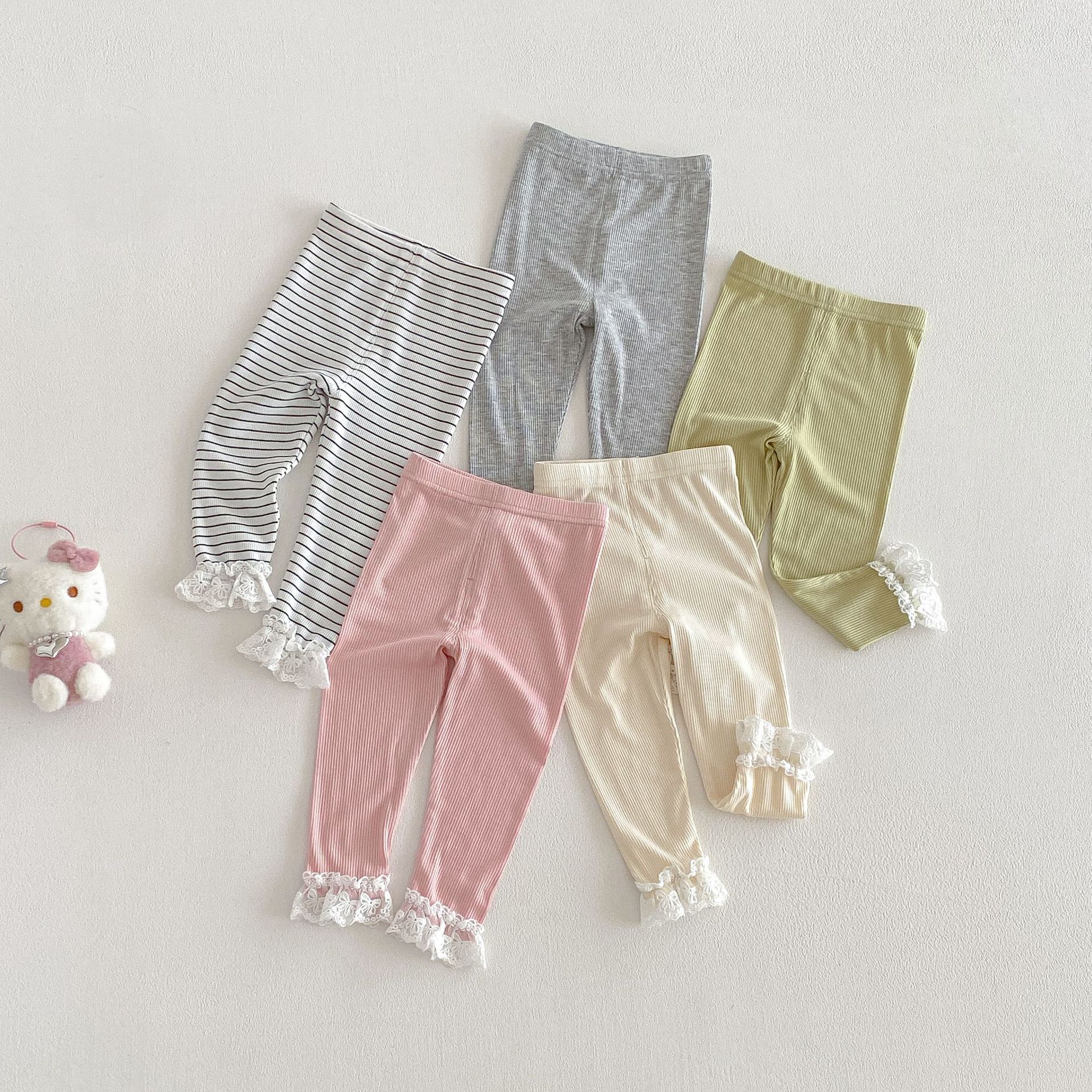 【73-120cm】ボトムス レギンス ベビー シンプル 肌触り良い